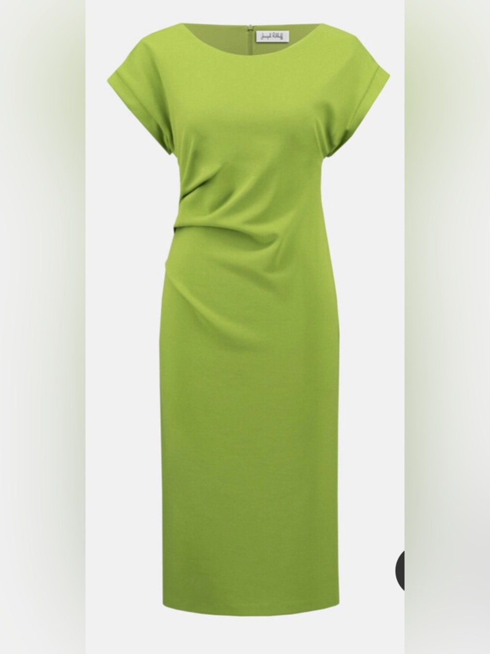 Joseph Ribkoff CASUAL BOAT-NECK SHIFT DRESS STYLE 252023 in Green